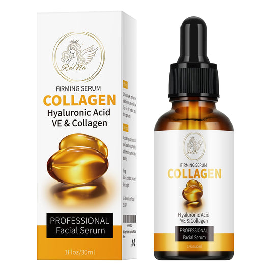 RaNa Facial Serum. Collagen Hyaluronic Acid with Vitamin E, Lifting, Moisturizer, Whitening, Nourishing
