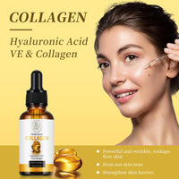 RaNa Facial Serum. Collagen Hyaluronic Acid with Vitamin E, Lifting, Moisturizer, Whitening, Nourishing